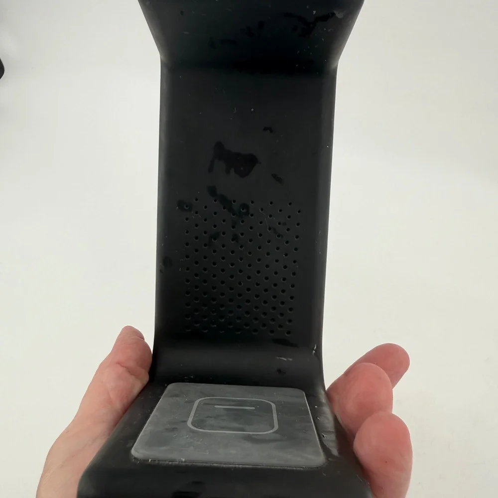 STM ChargeTree 3-in-1 Wireless Charging Station Black for Phone Watch Earbuds
